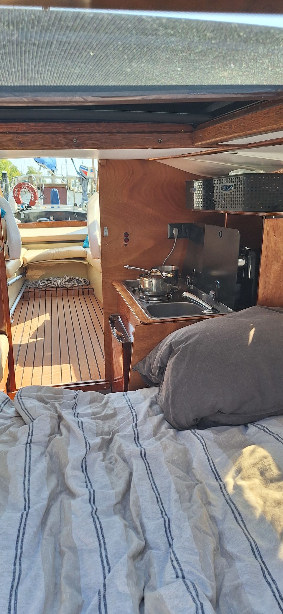 Speedboat 8.50 2021 – Mahonie speedboat met V-8 diesel - Foto 9
