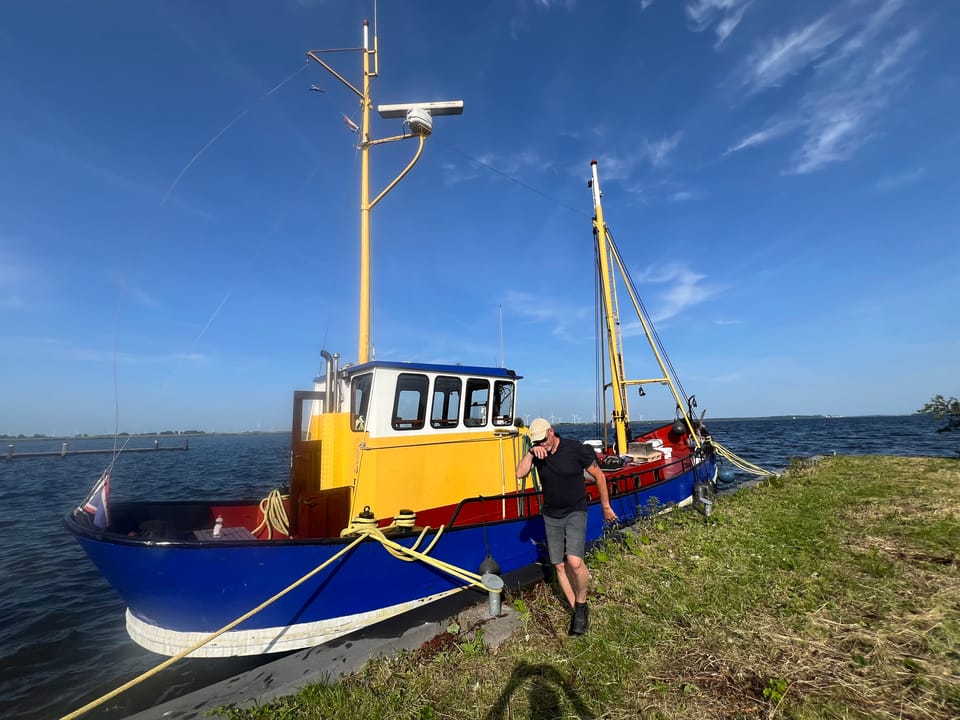 Garnalenkotter 15.50 1924 – Stalen zeewaardig motorjacht - Foto 2