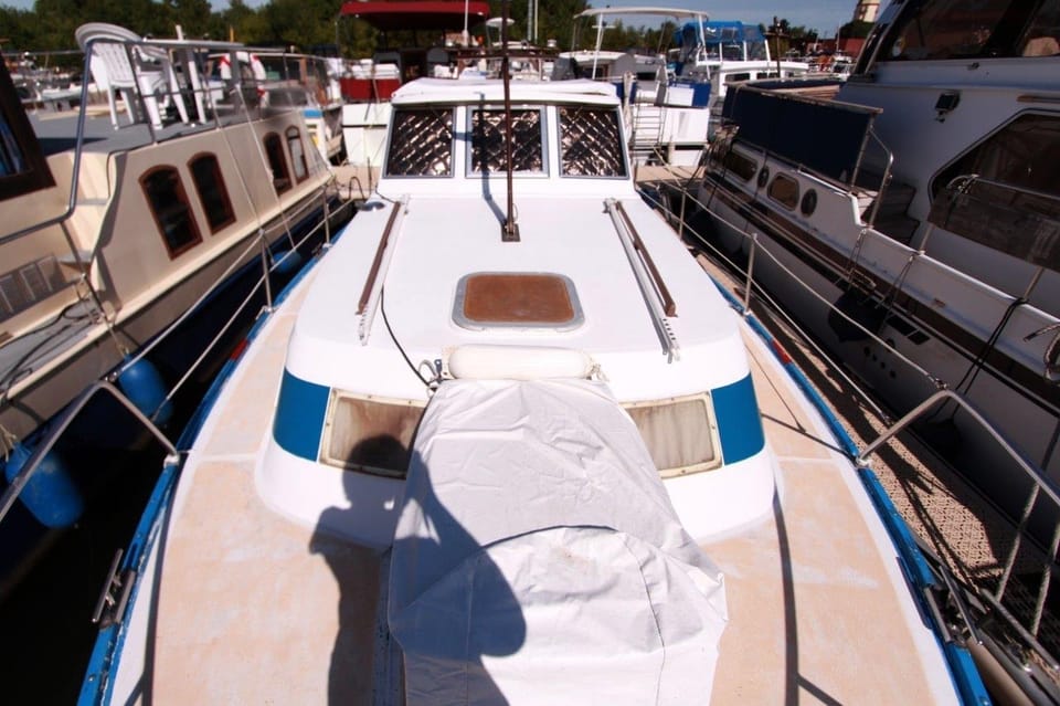 Amerglass Searunner 30 AK 1978 – robuuste motorboot - Foto 42