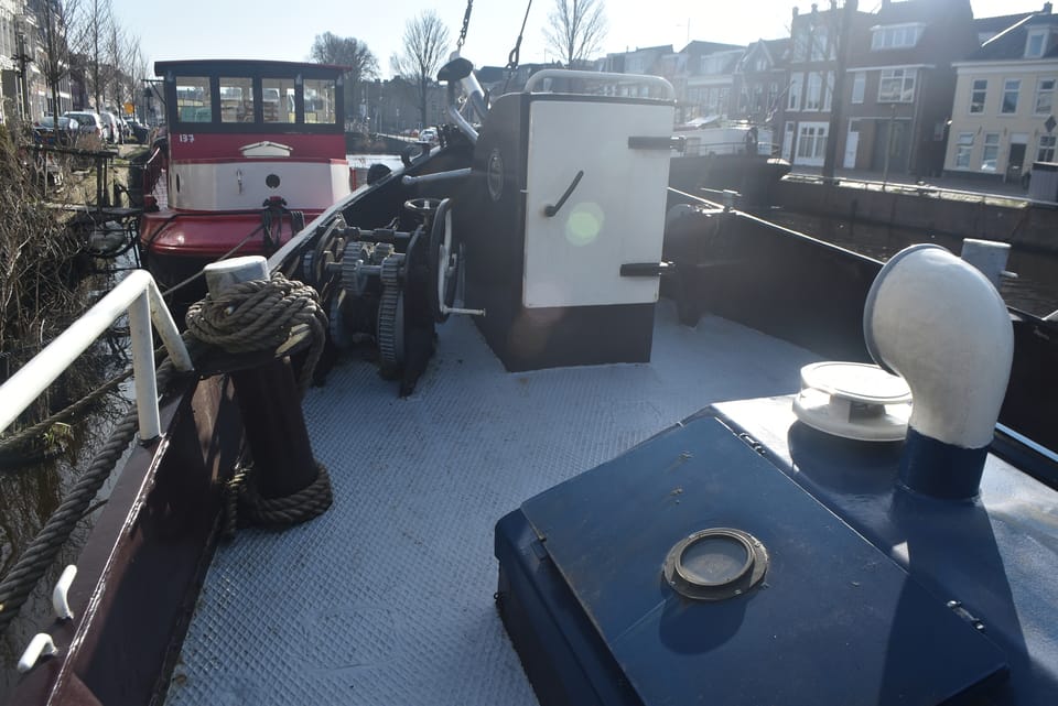 Ex Viskotter 16.80 1975 – Stalen woonboot met 2 hutten - Foto 8