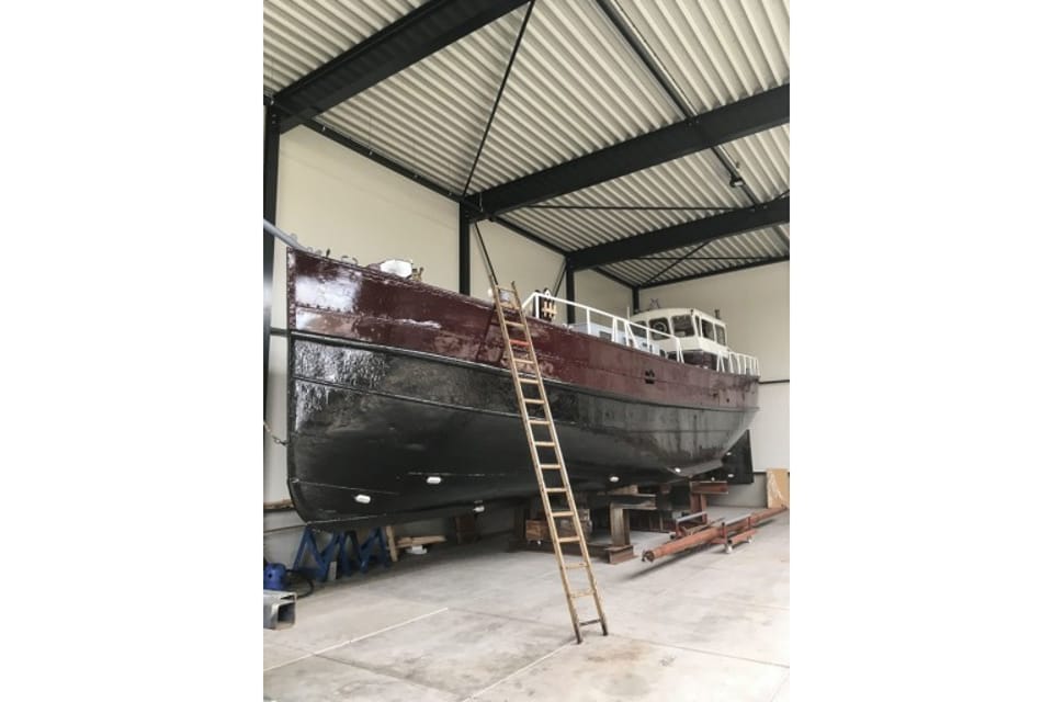 Ex Viskotter 16.80 1975 – Stalen woonboot met 2 hutten - Foto 16