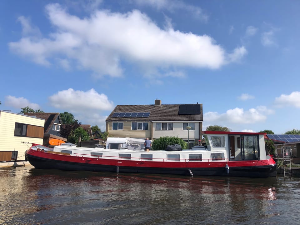 Woonboot 18.89m 1923 – Karaktervol skutsje zonder motor - Foto 1