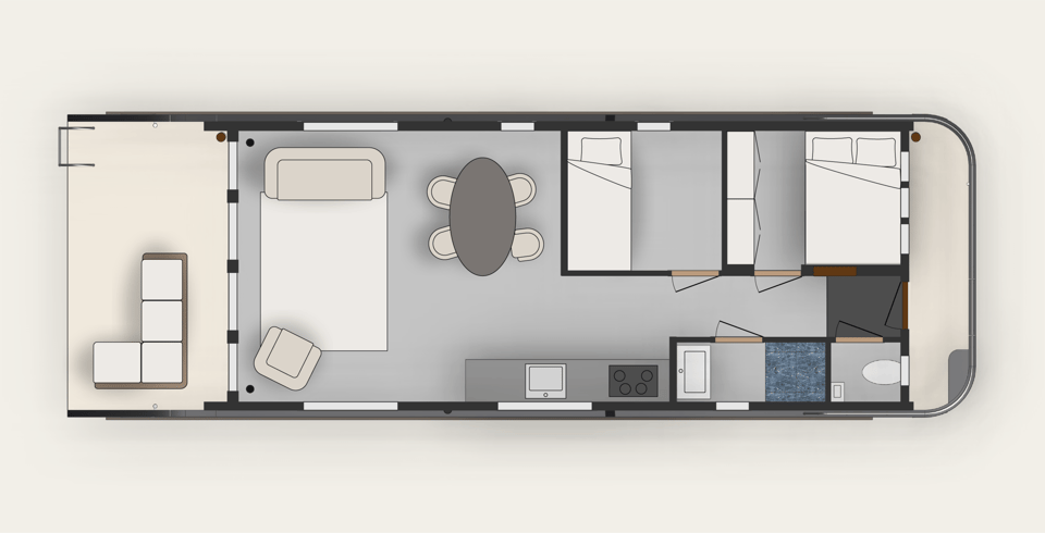 Senso 45 Maritieme Houseboat - Foto 31