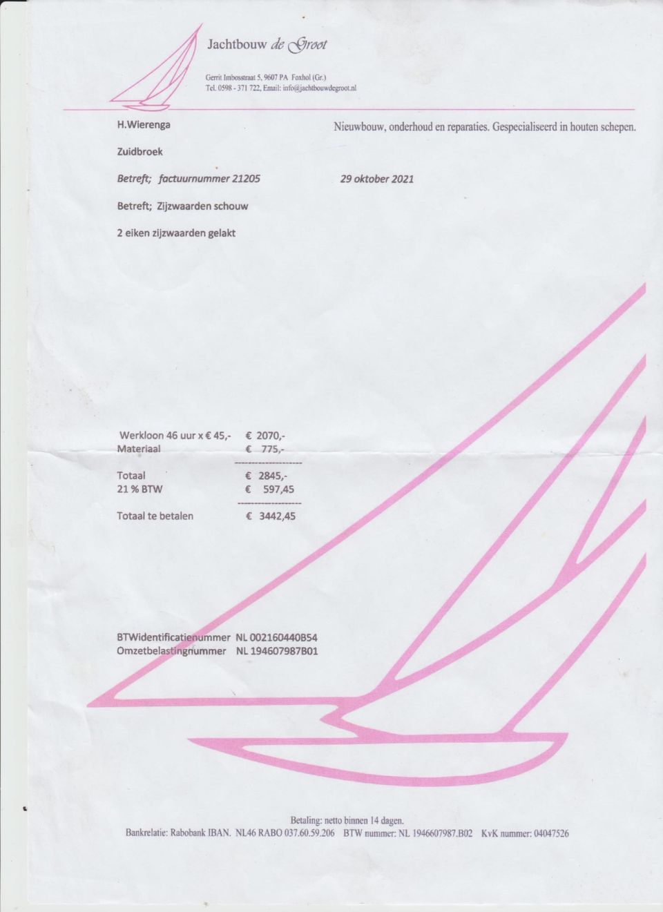 Brandsma Zeeschouw Platbodem - Foto 73