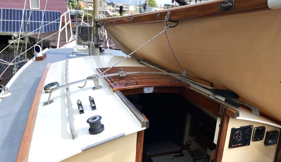 Griffiths Stalen Ketch 1967 – Klassiek ontwerp, 2m stahoogte - Foto 38