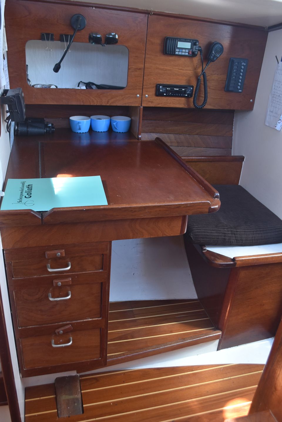 Koopmans 36 Woodcore 2002 – Licht en zeewaardig rondspant - Foto 32