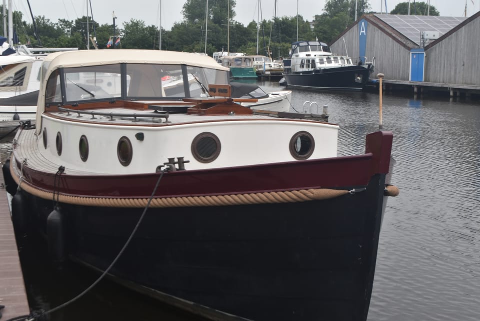 Eurosloep 980 2008 – Stalen tender met teakdek - Foto 12