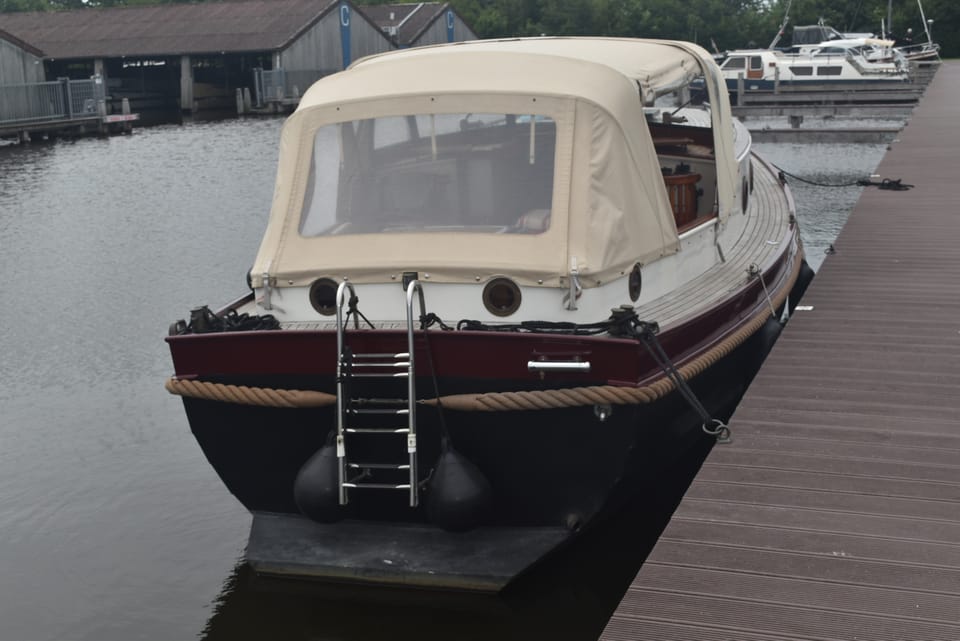 Eurosloep 980 2008 – Stalen tender met teakdek - Foto 13
