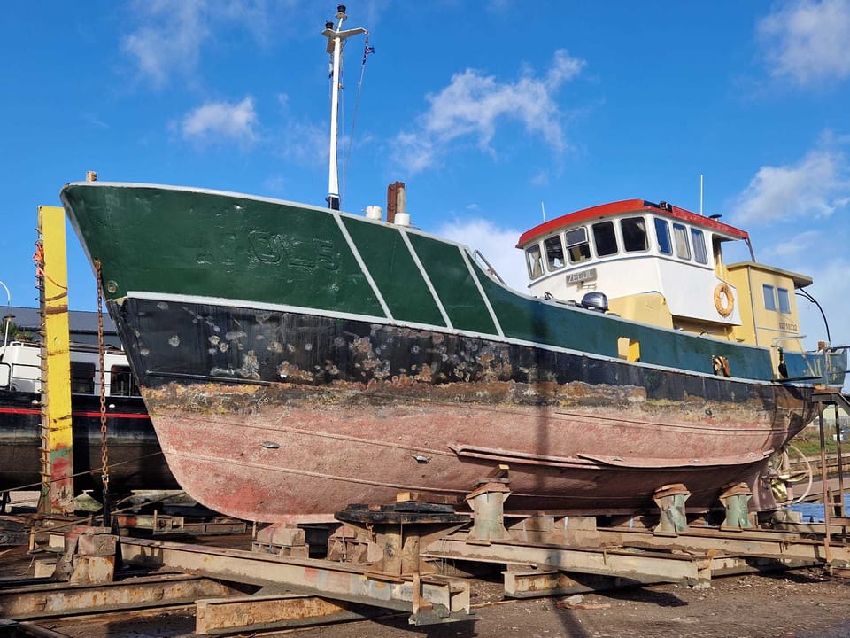 Ex-Viskotter Woonschip 1978 – 21m vaarbewoonbaar IJmuiden - Foto 11