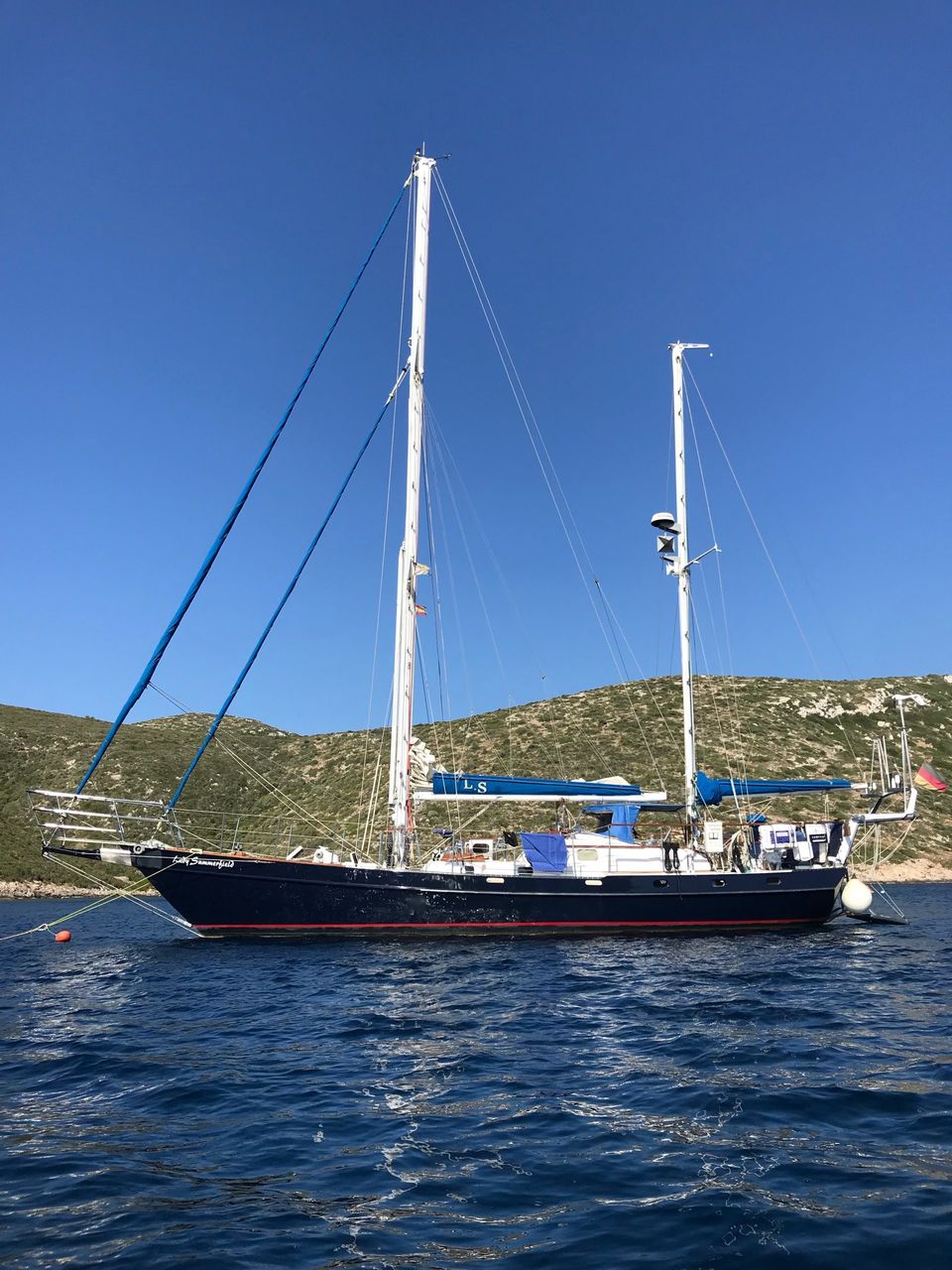 One-Off Yacht Custom Build 1997 – stalen zeiljacht Palma - Foto 2