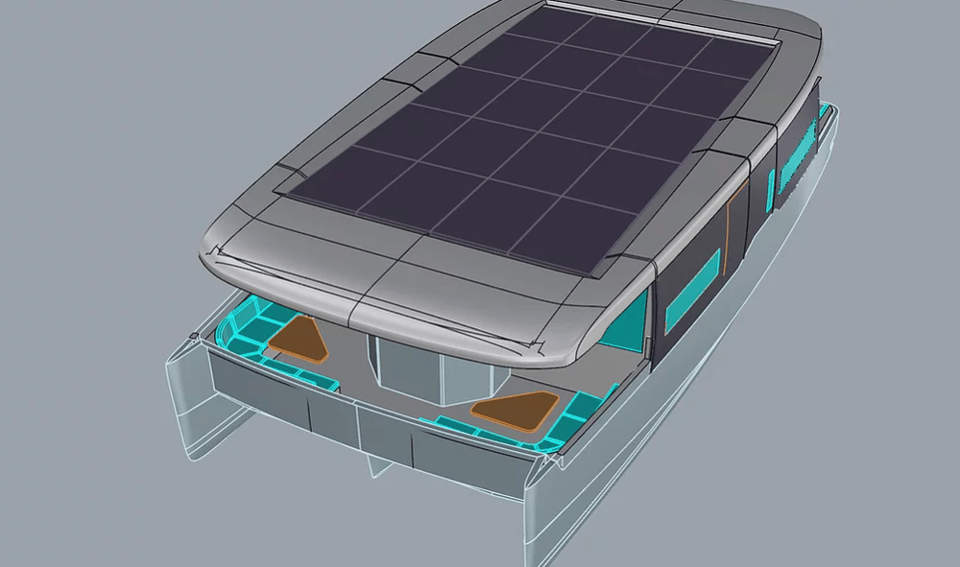 Maison Marine Smart 40 Houseboat - Foto 7