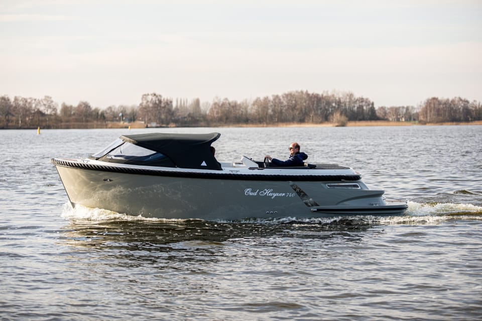 Oud Huijzer 740 Tender – Polyester sloep met showroom-advies - Foto 1