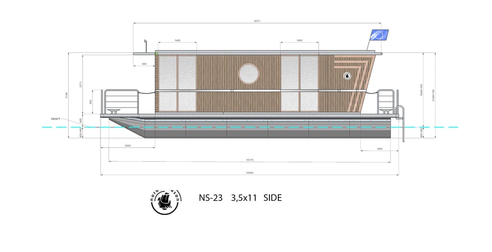 Nordic Season NS 36 Eco 23 Houseboat - Foto 90