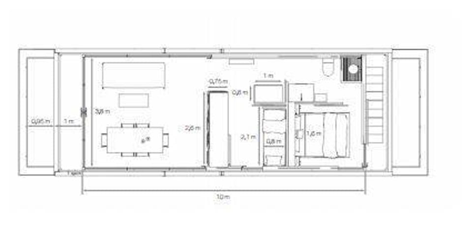 Houseboat The Yacht House 40 - Foto 8