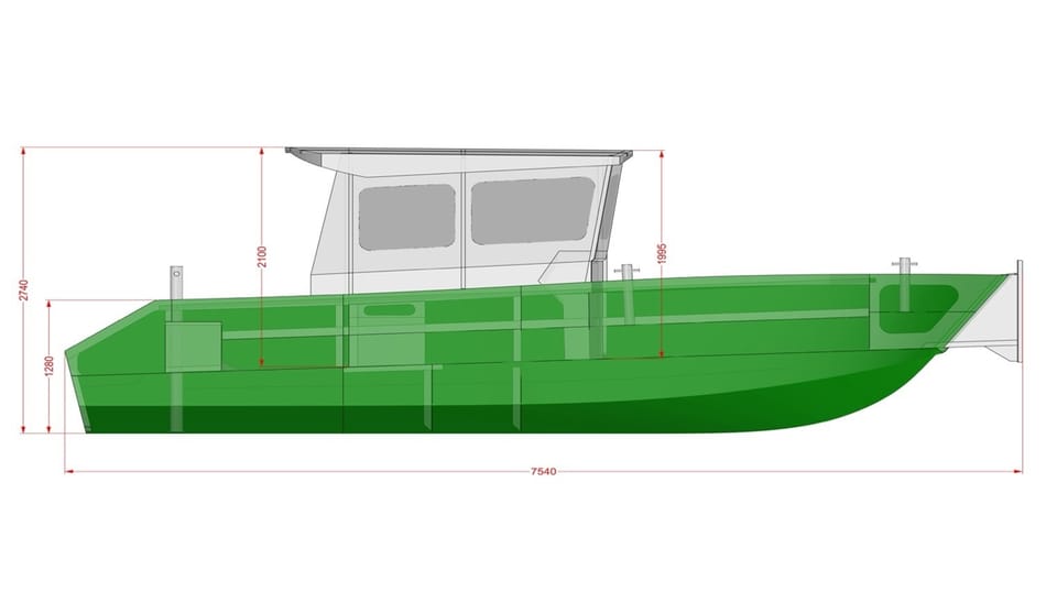 Fire And Rescue Boat PHS-R750 - Foto 7
