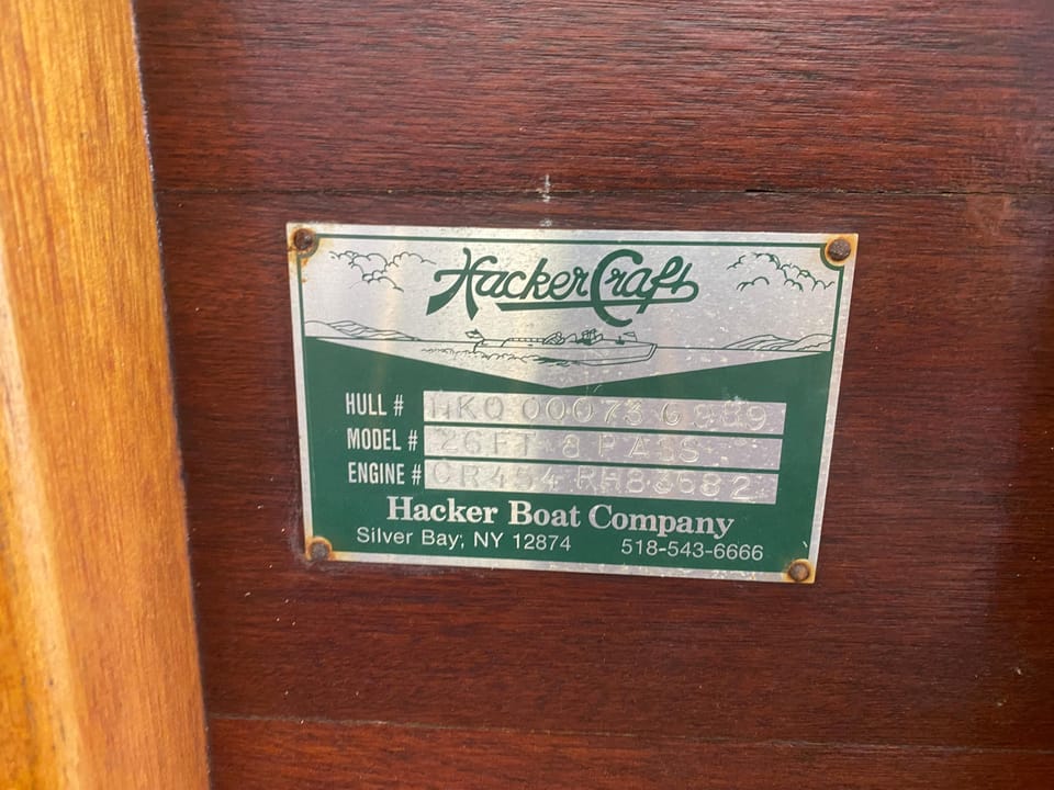 Hacker-Craft 26' Triple Cockpit Runabout - Foto 16