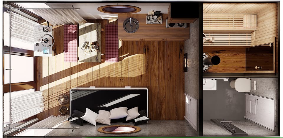 Nordic Season NS 32 Eco 18m2 Houseboat - Foto 9