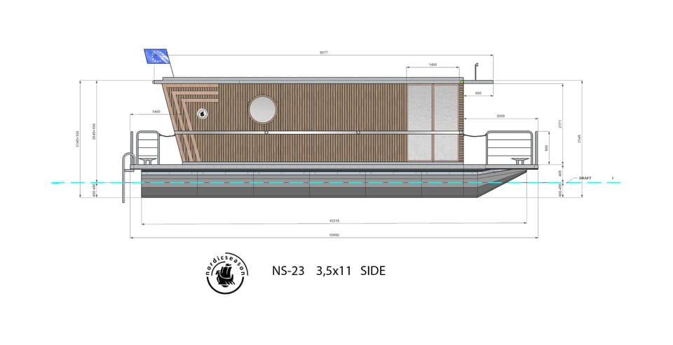 Nordic Season NS 36 Eco 23 Houseboat - Foto 91