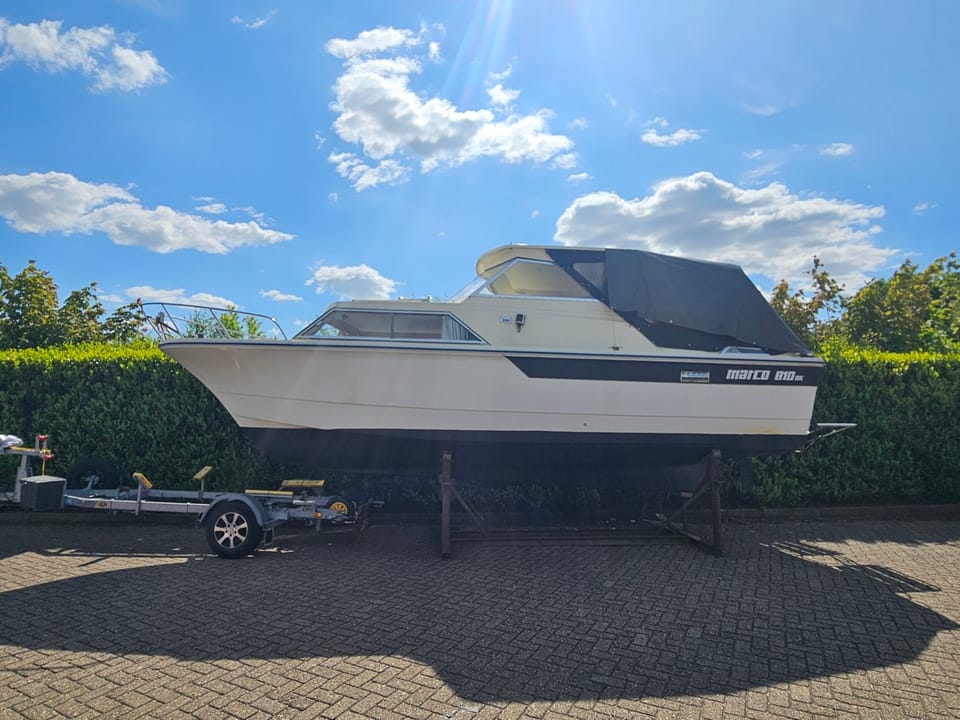Marco 810 AK 1982 – vaarklaar met gereviseerde diesel - Foto 9