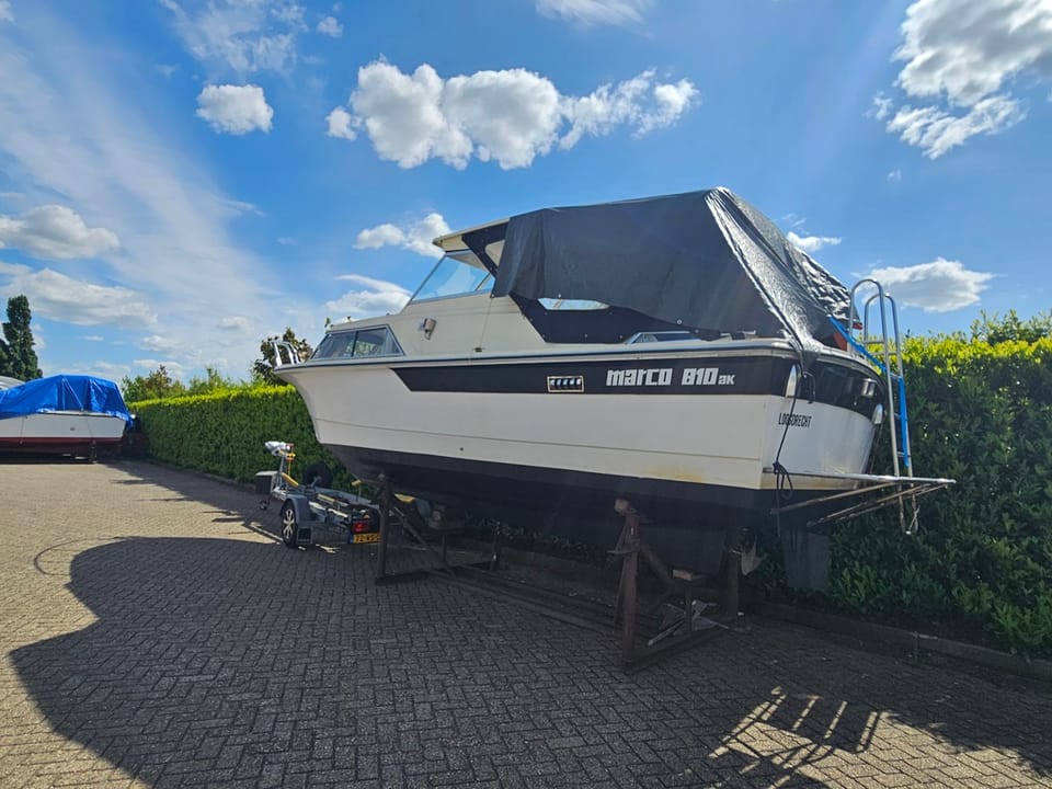 Marco 810 AK 1982 – vaarklaar met gereviseerde diesel - Foto 10