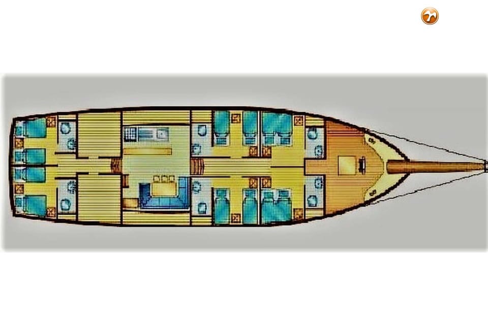 Gulet 24 m Exclusieve Luxe Charter - Foto 38