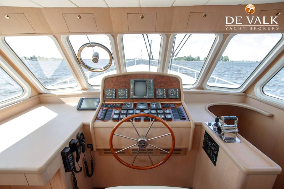 Kompier Canoe Stern 1650 Trawler 1993 – 40 ton stalen kotter - Foto 28