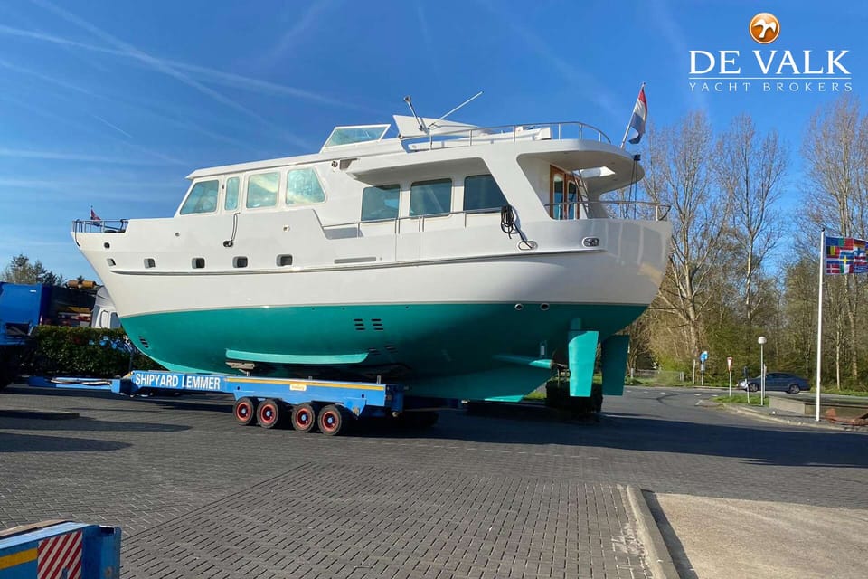 Kompier Canoe Stern 1650 Trawler 1993 – 40 ton stalen kotter - Foto 39