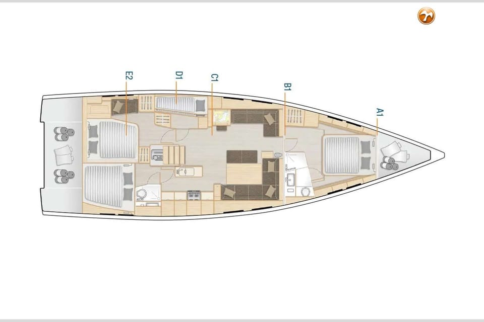 Hanse 548 - Foto 38
