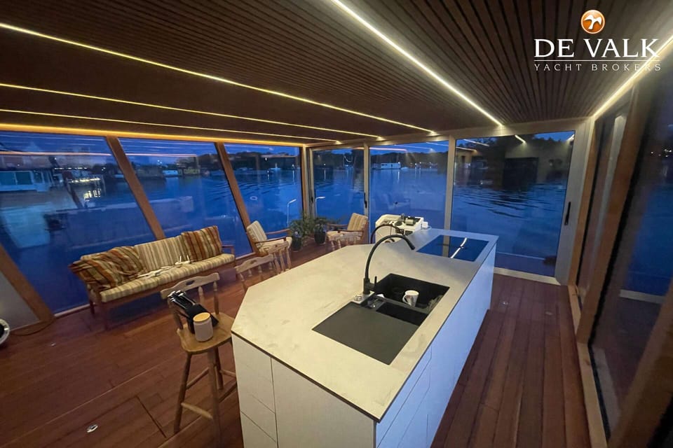 Custom Built Houseboat luxe motorjacht - Foto 23