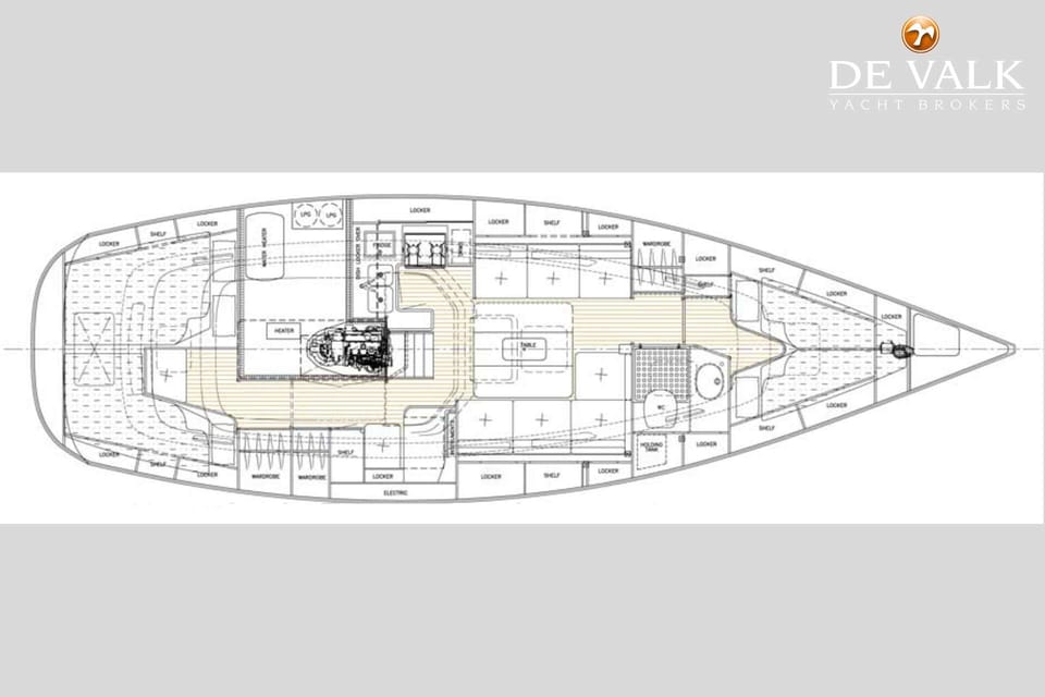 Hallberg Rassy 37 - Foto 38