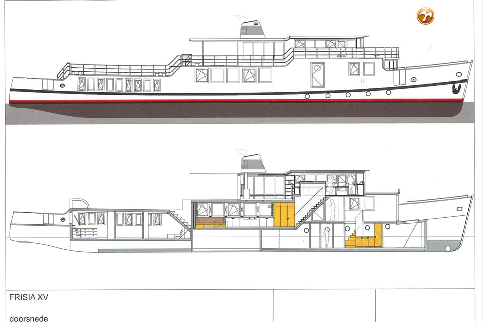 Woonschip MY met ligplaats in Amsterdam - Foto 38