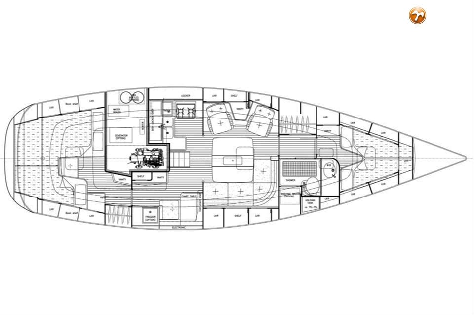 Hallberg Rassy 40 - Foto 38