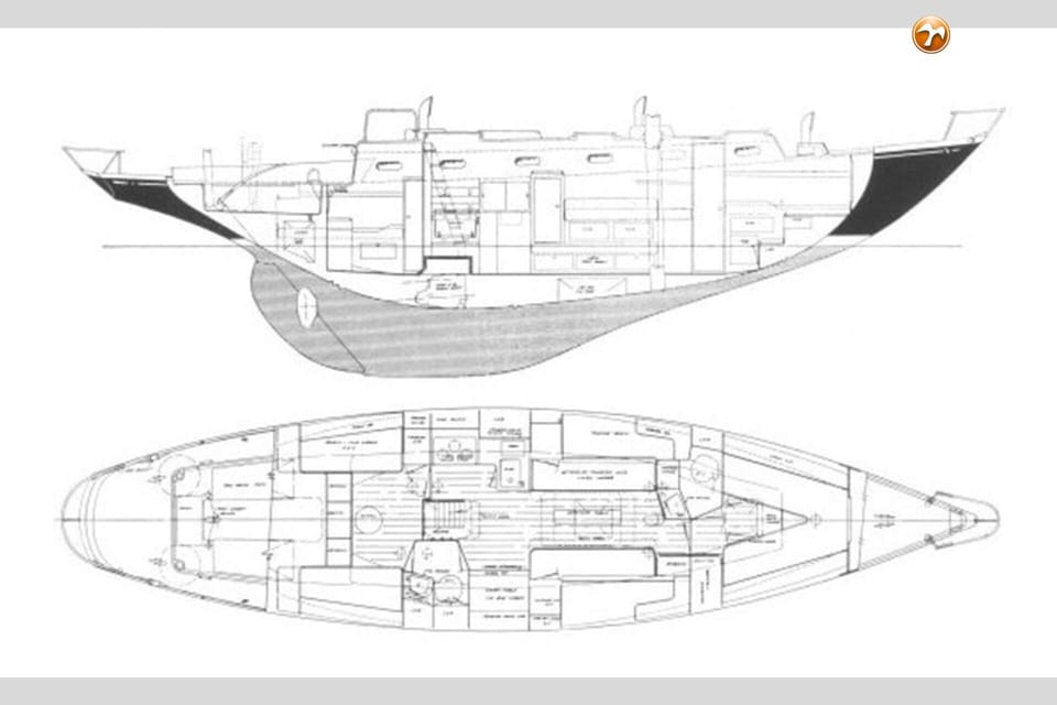 Sparkman & Stephens Sailmaster 45 Yawl - Foto 38