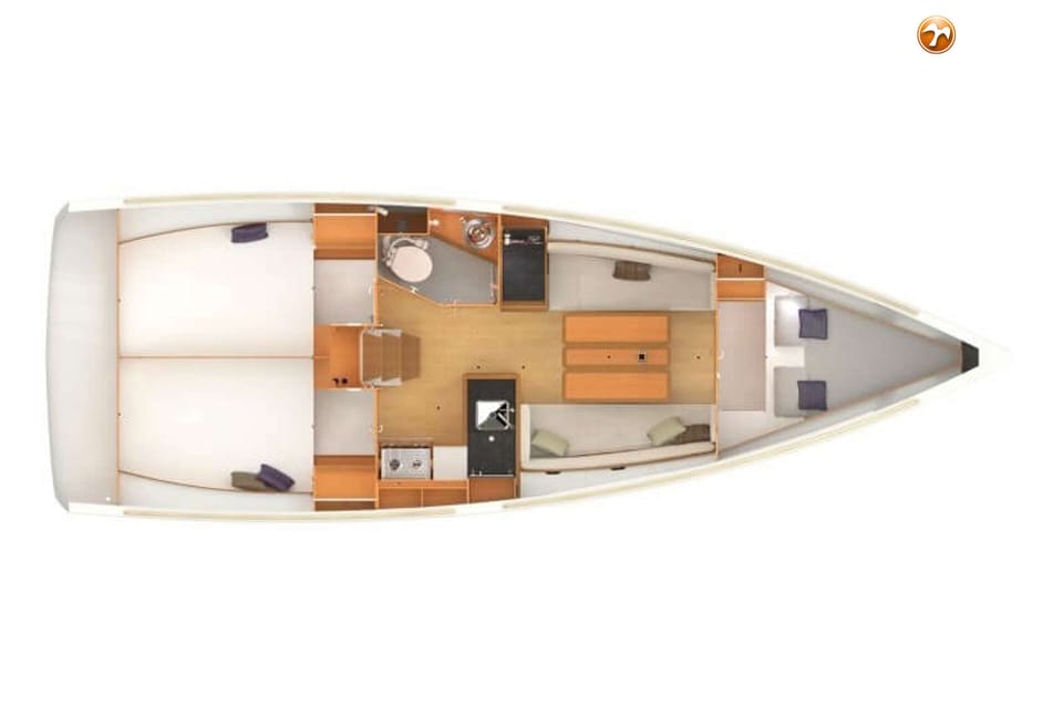 Jeanneau Sun Odyssey 349 - Foto 38