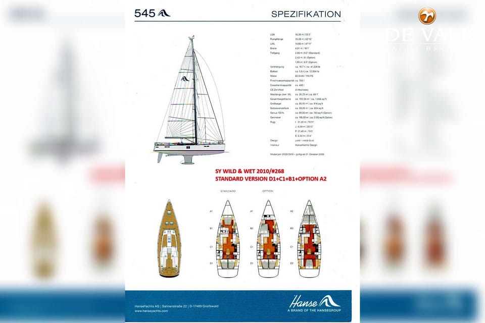 Hanse 545e - Foto 41