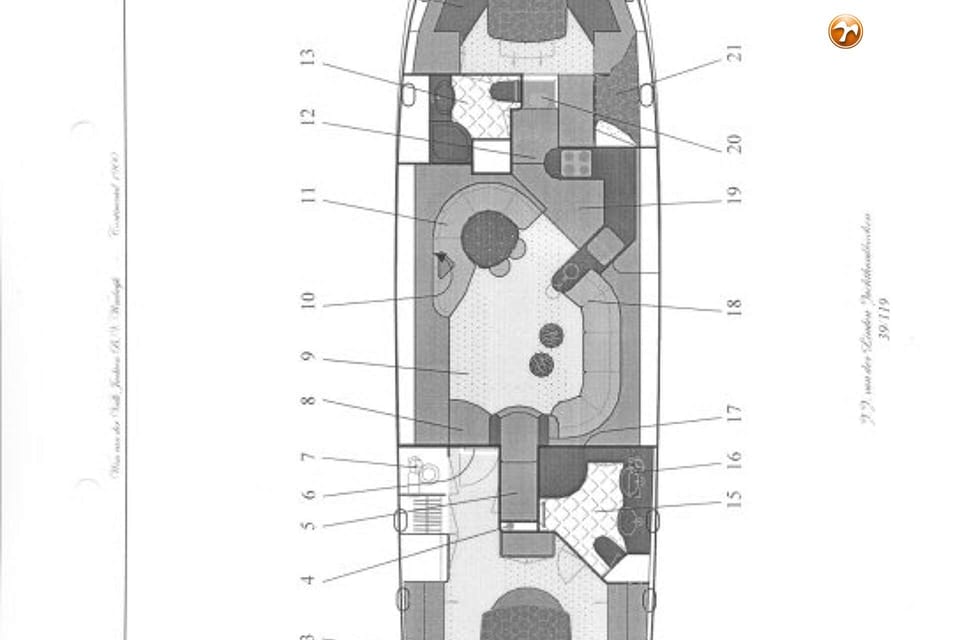 Van der Valk Continental 1900 Wheelhouse - Foto 42