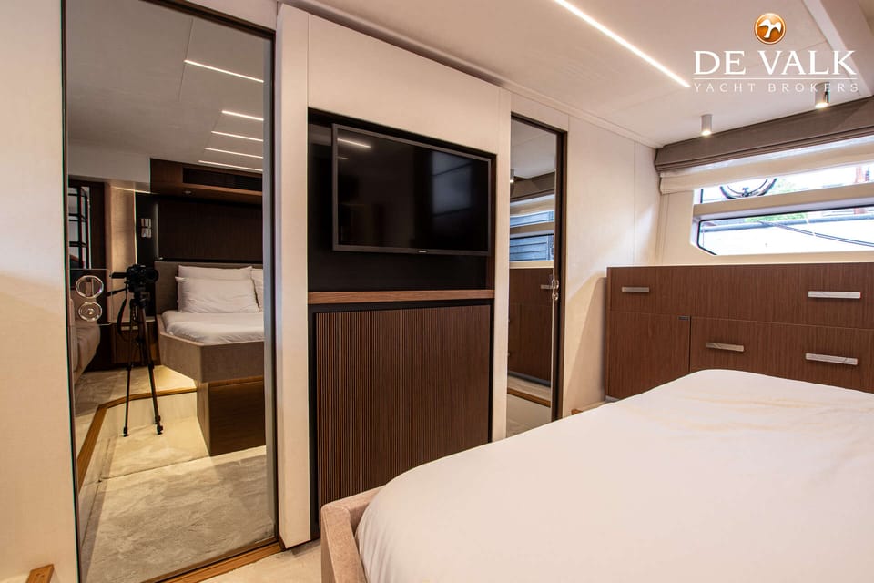 Prestige X60 2023 – Flybridge met Zeus Pod-aandrijving - Foto 35