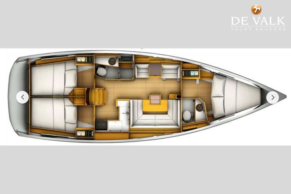 Jeanneau Sun Odyssey 419 2017 – 3 hutten, chartergerechtigd - Foto 38