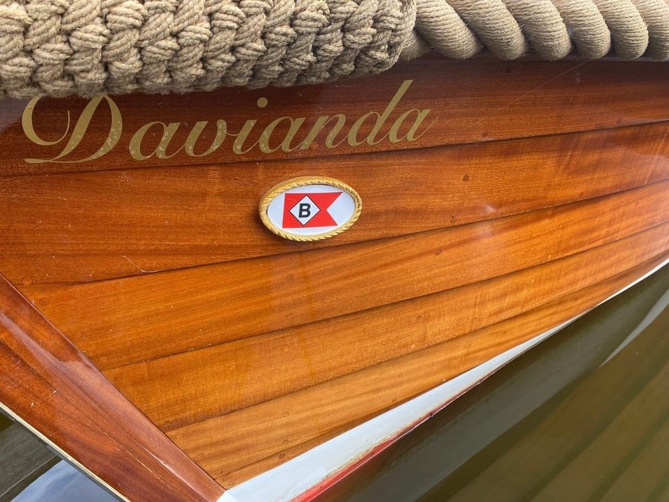 Breedendam 690 Spitsgat Sloep 1993 – Klassieke houten sloep - Foto 33