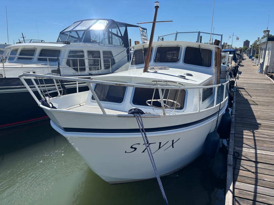 Crown 1020 GSAK 1991 – werfgebouwd stalen motorjacht - Foto 17
