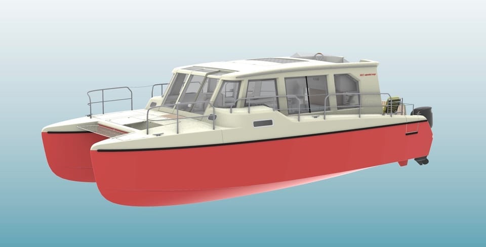 Bader BB37 Motorcatamaran – Loft op het water - Foto 5