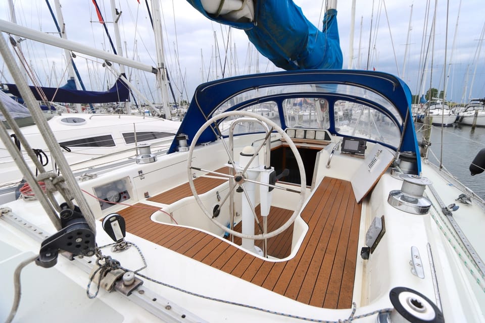 Moody 376 1987 – Bill Dixon ontwerp met vleugelkiel - Foto 45