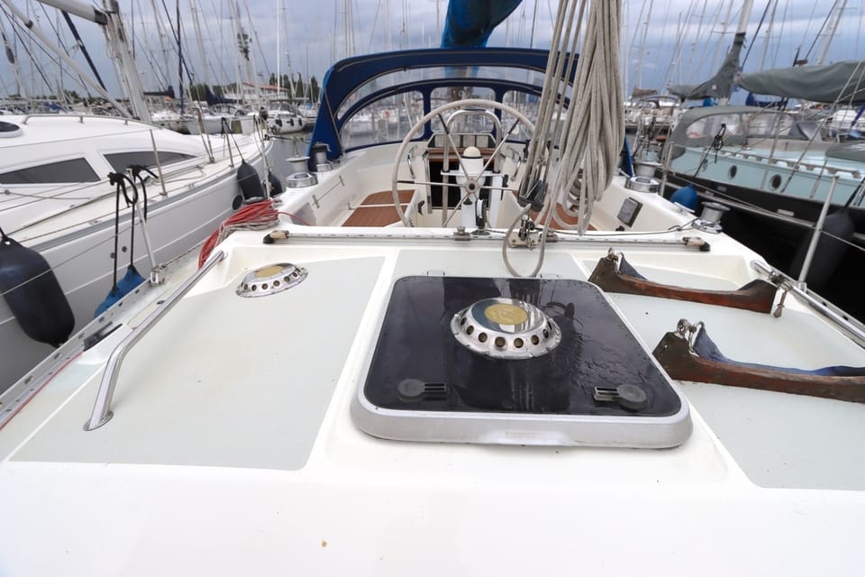 Moody 376 1987 – Bill Dixon ontwerp met vleugelkiel - Foto 46