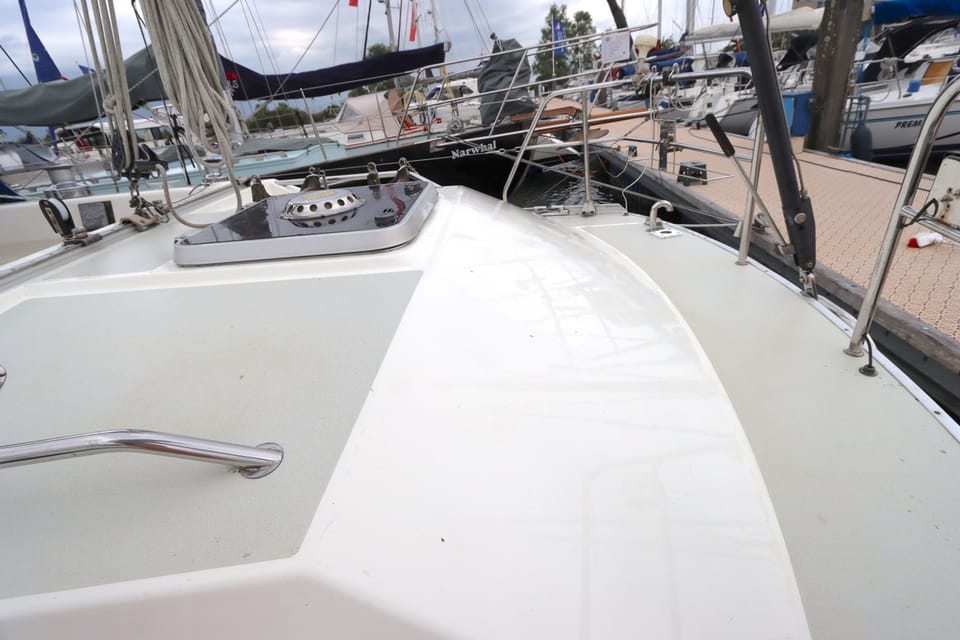 Moody 376 1987 – Bill Dixon ontwerp met vleugelkiel - Foto 52