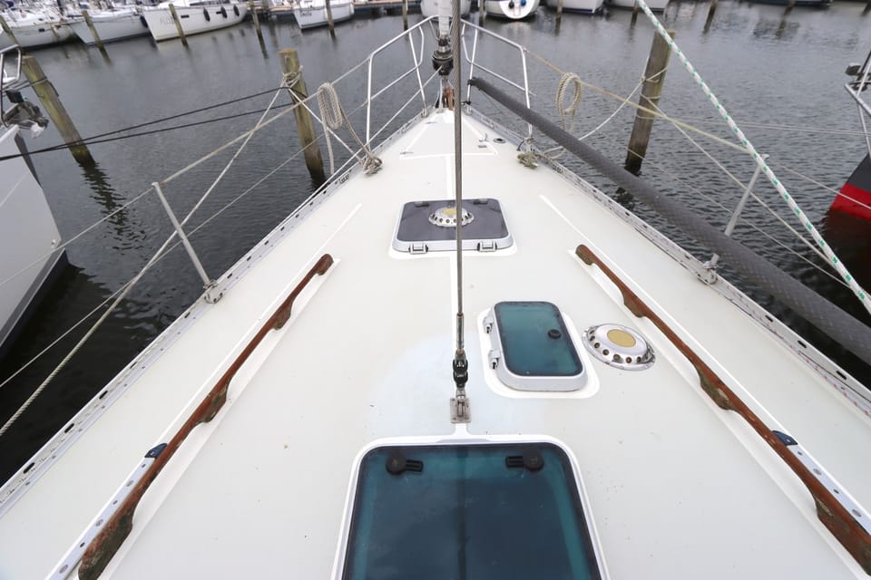 Moody 376 1987 – Bill Dixon ontwerp met vleugelkiel - Foto 61
