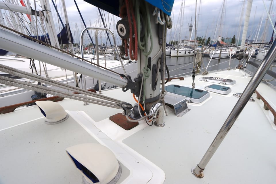 Moody 376 1987 – Bill Dixon ontwerp met vleugelkiel - Foto 62