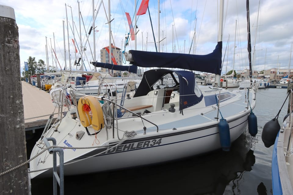 Dehler 34 Optima 106 (1987) – vleugelkiel en 15m doorvaart - Foto 31