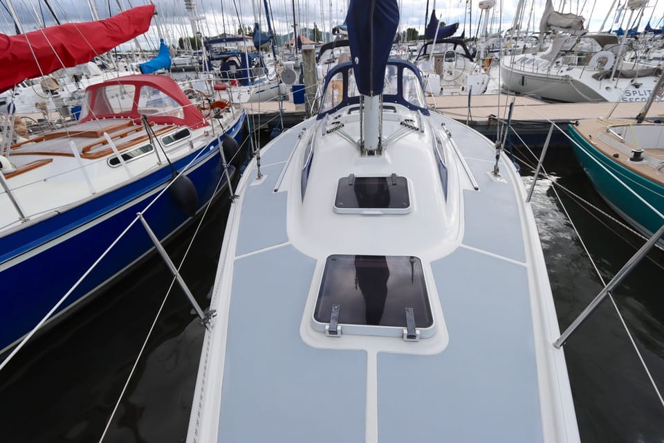 Dehler 34 Optima 106 (1987) – vleugelkiel en 15m doorvaart - Foto 48