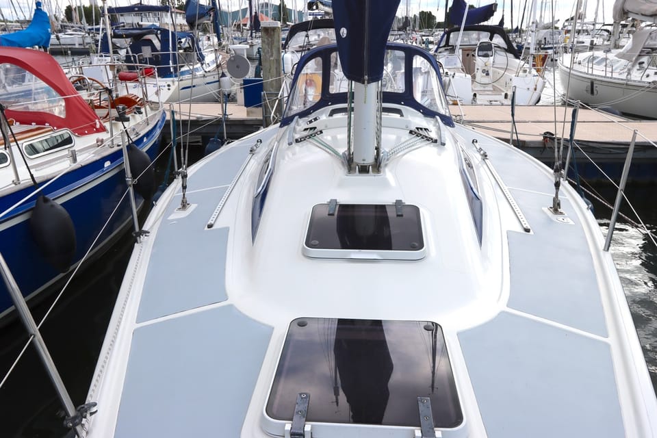 Dehler 34 Optima 106 (1987) – vleugelkiel en 15m doorvaart - Foto 49