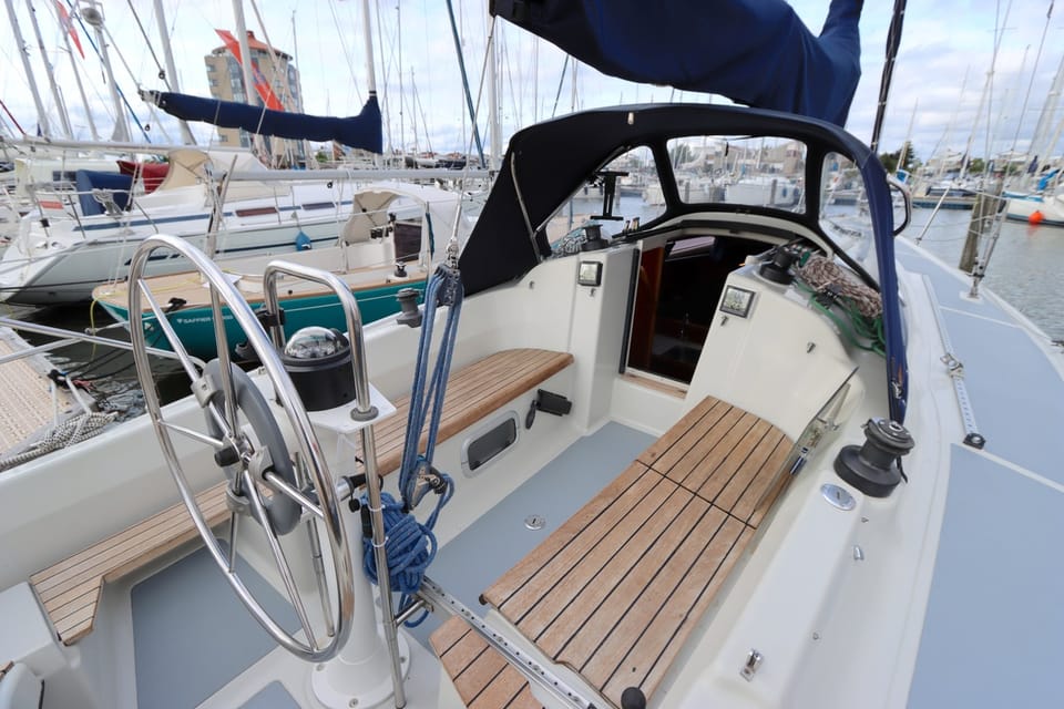 Dehler 34 Optima 106 (1987) – vleugelkiel en 15m doorvaart - Foto 55